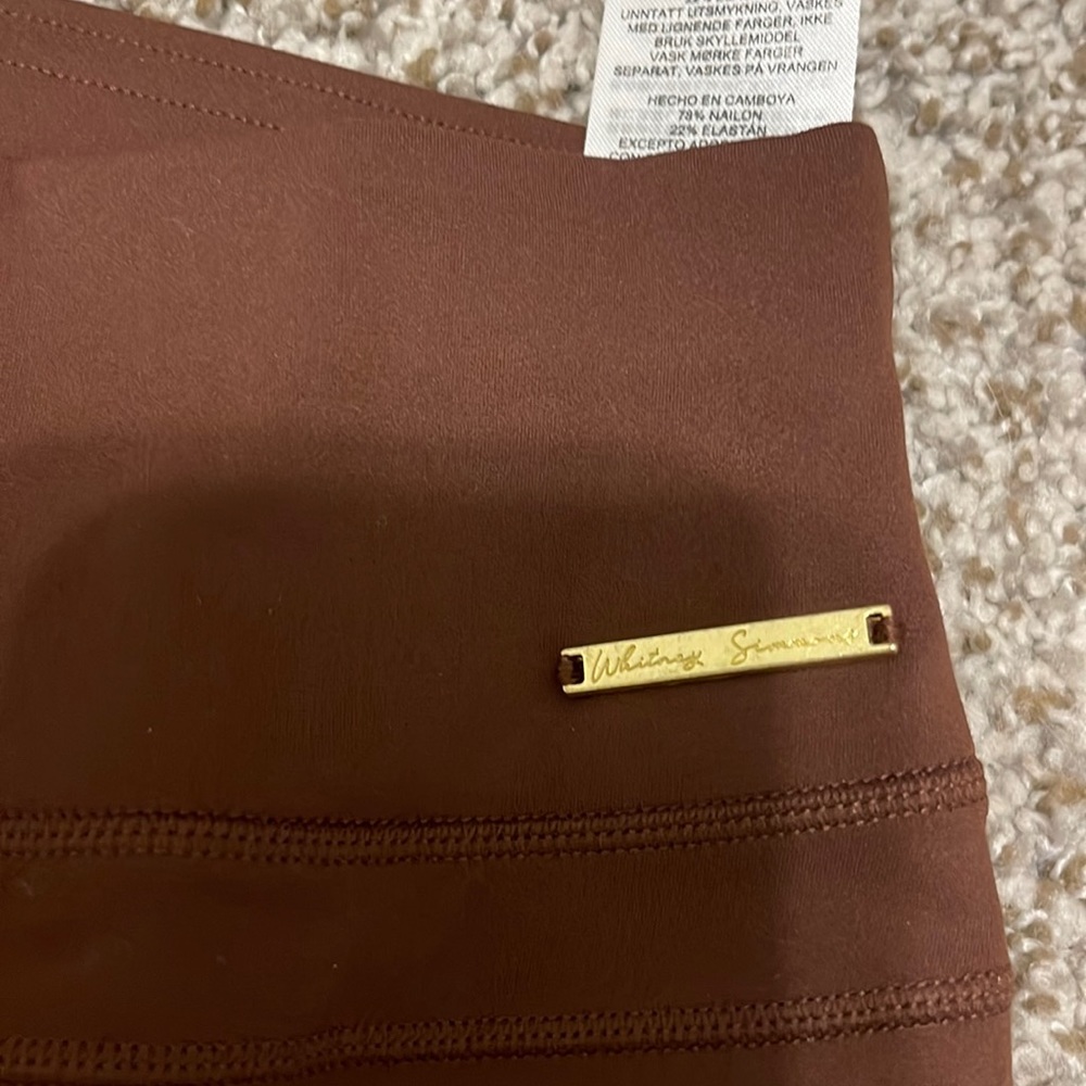 Gymshark Whitney Simmons rekindle Brown leggings